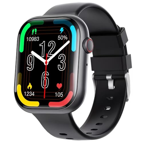 �X�}�[�g�E�H�b�` ���{���Z���T�[ ���N�Ǘ� �ʘb�@�\ 1.9�C���`���� iPhone/Android�Ή� Bluetooth5.3 ���@�\���� �����Վ��R�ݒ� ����މ^�����[�h Line�Ȃǒ��M�ʒm ���y�Đ� IP67�h�� ������Ή� �X�}�z��T�� ����