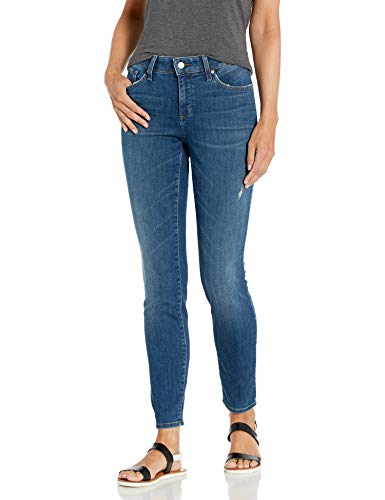 NYDJ Women's AMI Skinny Legging in Platinum Series Denim, Parke, 8