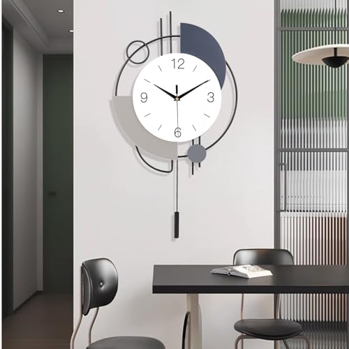 Horloge murale décorative avec pendule pour cuisine et maison - 7