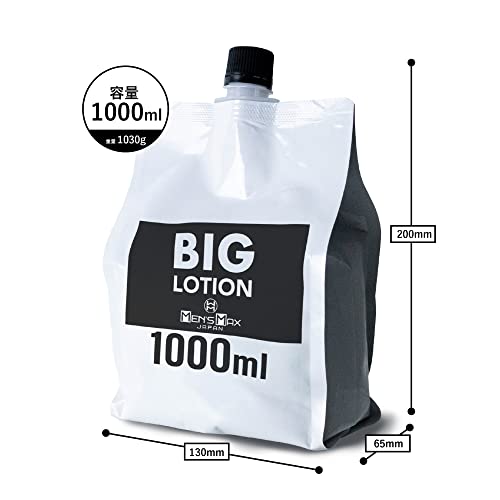 メンズマックス ビッグローション 6L(1L×6個)セット 大容量 業務用 強粘度 クリア 無色透明 小分け - 画像6