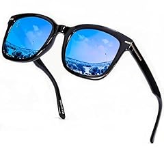 A09-black Frame Blue Mirror Lens
