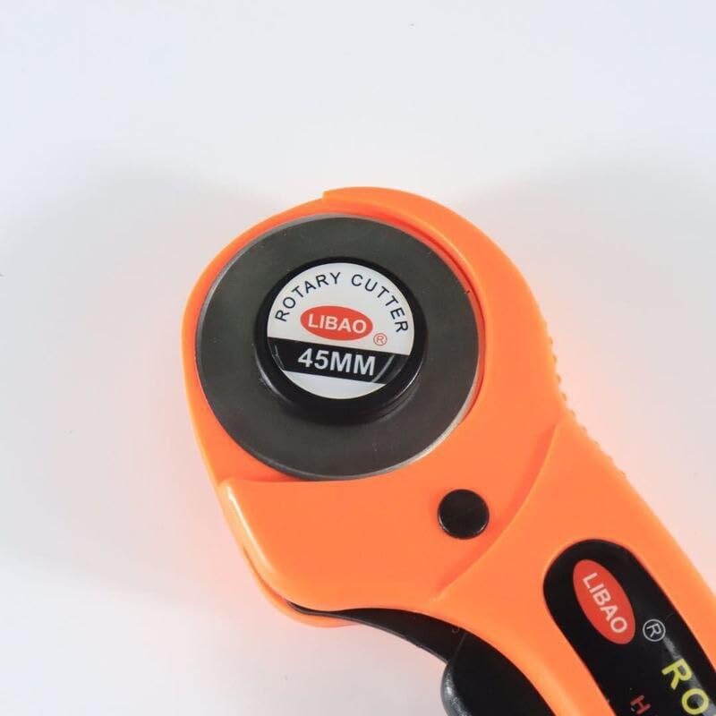 1 Pcs Leather Craft 45mm Rotary Cutter Cutting Tool Fabric Circular Blade DIY Patchwork Sewing Quilting Fit Olfa - (Color: 1 Pcs Random)