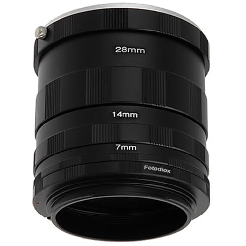 Image of Fotodiox Canon EOS Macro Extension Tube Set for Extreme Close-Ups