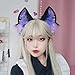Faux Wolf Ears Headwear Faux Fur Headbands Headdress Halloween Fox Cosplay Costume Accessories for Women