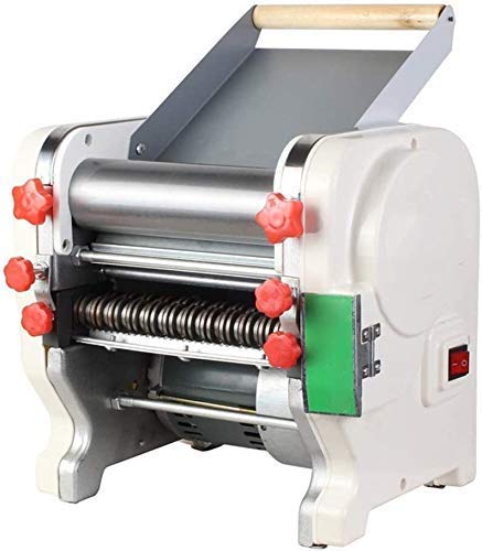 Nudelmaschine 220V Edelstahl Kommerzielle Elektrische Nudelherstellung Teigwalze Nudelschneidemaschine Einstellbare…