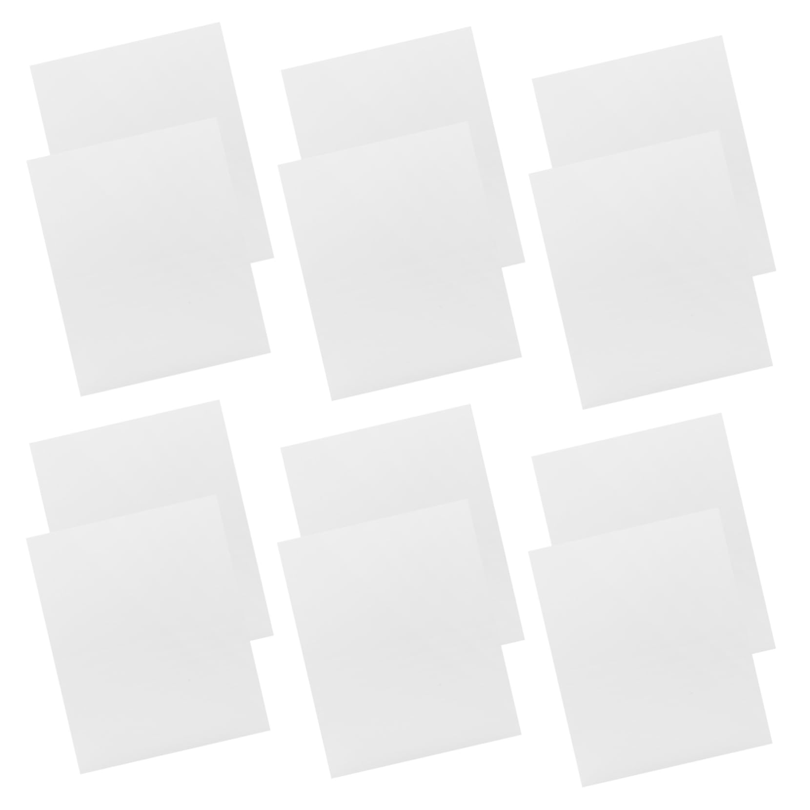 Étiquettes Autocollantes pour Imprimante A4 60 Feuilles Pet Argenté