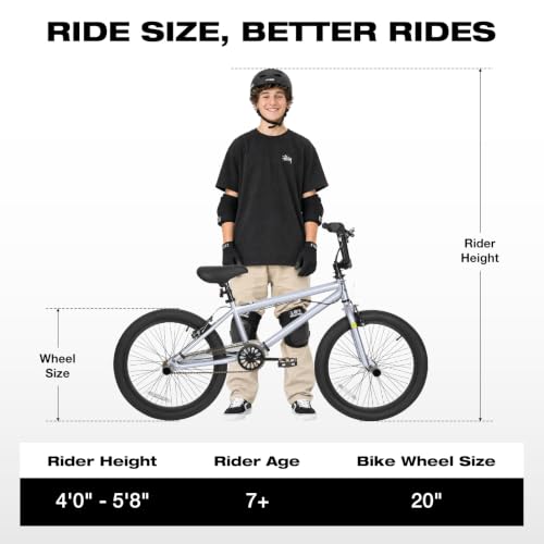 Yventix 20 Inch BMX Bike