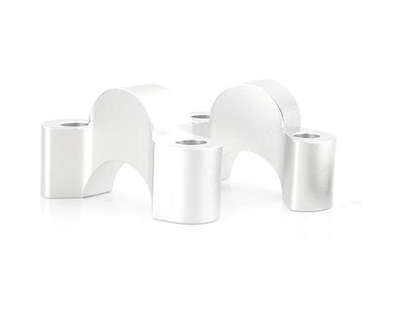 for R1200R for R1250R for R1200RS for R1250RS for LC 2015-2020 Handlebar Riser Clamp Mounting Kit Adapter Handlebar Clamps Risers(Silver)