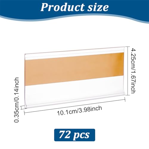 BENECREAT 72 pz Porta Etichette Autoadesive Porta