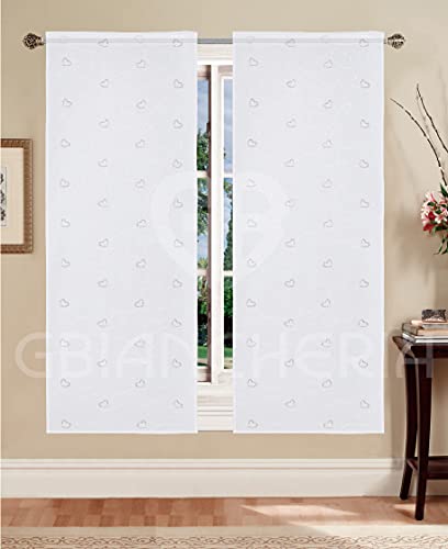 GBiancheria COPPIA TENDE KIRA 60x150 60x240 PER