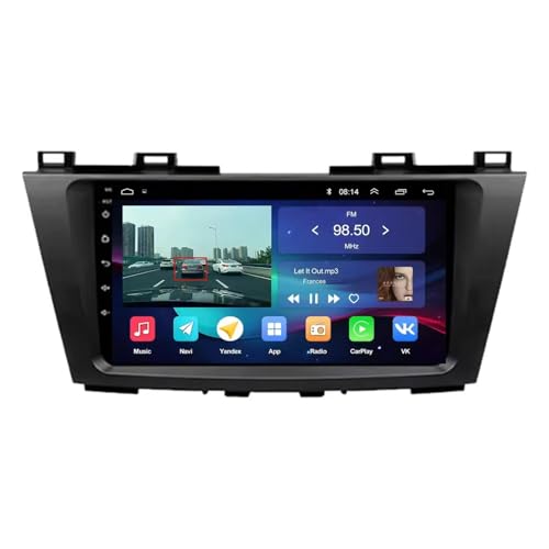 Navegador GPS para Mazda 5 CW Pantalla Táctil HD Carplay y Android Auto