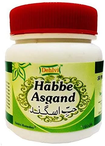 Dehlvi Remedies Habbe Asgand (1000 pills)