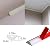 Guokller 4/5 inch Flexible-Quarter-Round-Molding-Trim - Peel-Stick-Trim-Molding of Caulk-Tape 16.4 Ft Self-Adhesive Wall Corner Crown-Molding for Tile Cabinet Corner Countertop Edge Trim