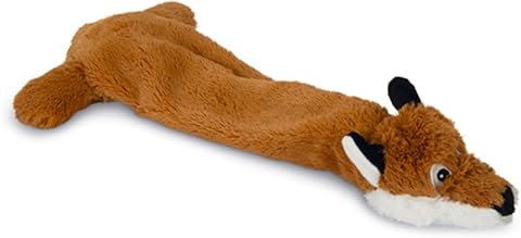 Beeztees Köpek Oyuncağı, İki Sesli, Tilki, Peluş, Kahverengi, 50cm