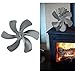 ventilador ecológico de 6 cuchillas para quemadores de leña Imagen de ventilador ecológico de 6 cuchillas para quemadores de leña