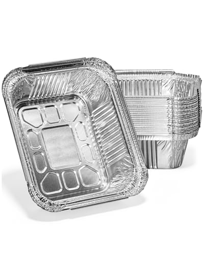 Matchwaves Drip Pan Liners for Nexgrill 720-0830H Grease Tray Liners for Nexgrill 720-0888 720-0864 720-0896 720-0882 & 720-0925 Grease Cup Liners for Cuisinart CGG-7400 5.7 x 4.7 20 Pack