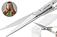 Lister Verbandschere, scharfe Spitzen, gerade Schere, Sicherheitsverband- und Traumaschere J2, Edelstahl, Krankenhausbedarf, Schere für Erste Hilfe, häusliche Pflege, Krankenpflege, 5,5 Zoll, Silber