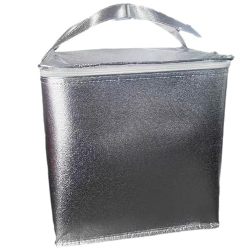 JooBsoso保冷バッグ 大容量 保冷袋 折り畳み 長時間 冷えを保ち、防水性も備えています。大容量で、弁当やケーキ、飲み物などを保温することができるシルバーの弁当袋