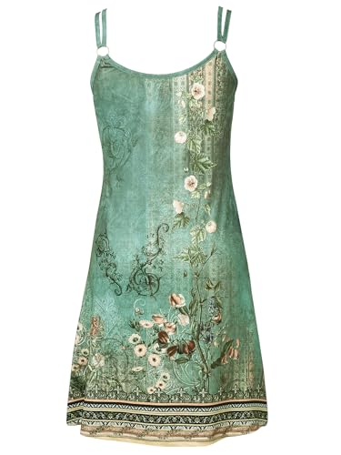 HOMEYEE Women's Summer Vacation Dress Beach Cover Ups Swimsuit Sleeveless Casual Loose Sun Dresses3