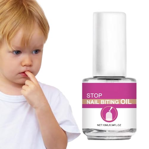 Oseczmut Deja de roer las uñas, esmalte de uñas chupador de pulgar - Esmalte de uñas amargo antimordedura de uñas | Tapón de mordida de uñas de sabor amargo, esmalte de uñas sin picadura,