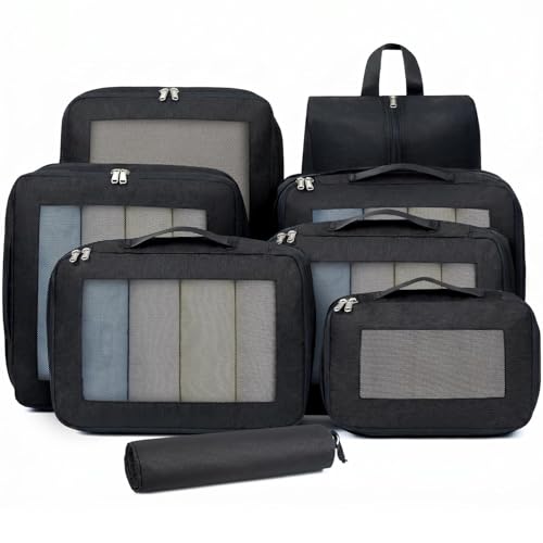 Image of BAGAIL 14 Set Compression Packing Cubes
