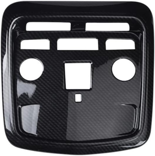 Carbon Fiber Look Interior Car Roof Front Reading Light Panel Trim Cover for Cadillac ATS 2013-2019 ABS Plastic Reading Lamp Panel Decoration