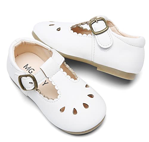 DADAWEN Girl's Classic Mary Jane School Uniform Shoes Flat Dress Shoes4