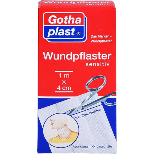 GOTHAPLAST Wundpfl.sensitiv 4 cmx1 m geschnitten 1 St