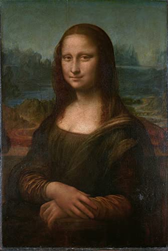 Tableau la Joconde rétro grand format : une œuvre intemporelle pour habiller une grande pièce