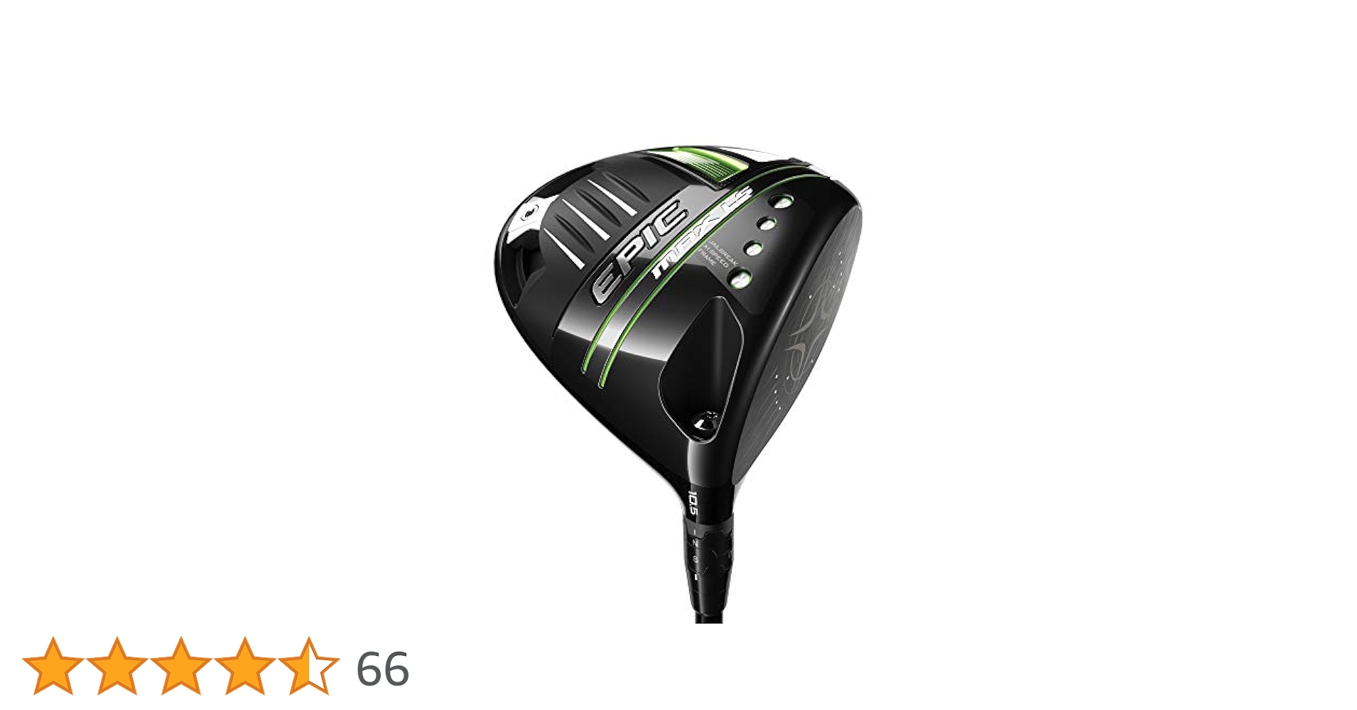 Callaway Golf - キャロウェイ　epic max LS 9度　アルディラ　ツアーグリーン　65X Callaway Golf 2021 Epic Max LS Driver (Right-Handed, MMT 60G