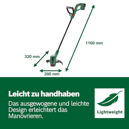 Foto von Bosch Akku Rasentrimmer EasyGrassCut 18V-26 (ohne Akku, 18 Volt System, Schnittkreisdurchmesser: 26 cm, im Karton)