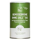 Wacker Gemüsemix ohne Kochsalzzusatz Bio, 250g. Die Gemüsebrühe ohne Salz. 100% Gemüse & Kräuter. Glutenfrei, laktosefrei & vegan. Ohne Salz, Zucker, Hefe & Geschmacksverstärker.