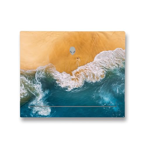 Image of MightySkins Skin Compatible with Alienware X14 R2 (2023) Full Wrap Kit - Sea and Sand | Protective, Durable, and Unique Vinyl Decal wrap Cover | Easy to Apply & Change Styles | Made in The USA