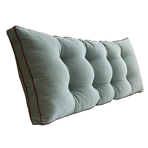 FYMDHB886 Washed Cotton Big Cushion Double Bedside Sofa Backrest Tatami Lumbar Pillow PP Cotton Fillied Detachable Washable
