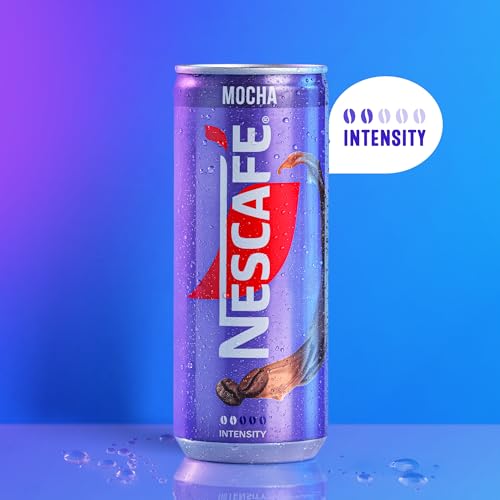 Nescafe Mocha Iced Coffee On-the-go 225ml, 12 Cans