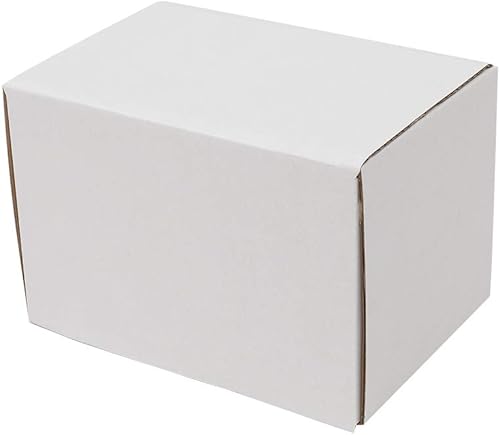 Miniatura 1 de Cajas de envío, caja de cartón corrugado, 50 paquetes de cajas de papel de cartón para envío, literatura, caja de envío, caja de envío de cartón
