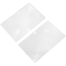 Fresnel Lens 2pcs 90x140mm Acrylic Optical Lens for Projectors with High-definition Imaging Suitable for Optical Experiments
