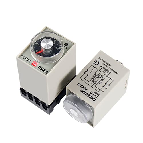 Relais temporisé AH3-2 60s pour programmer le démarrage différé de vos moteurs AC110V - 6
