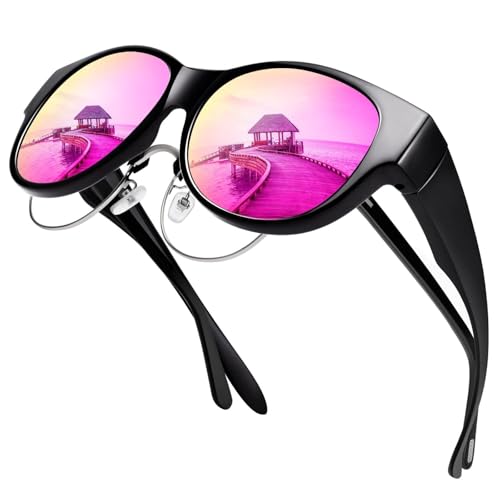 Lunettes de soleil polarisées rétro mixtes en acétate pour la conduite