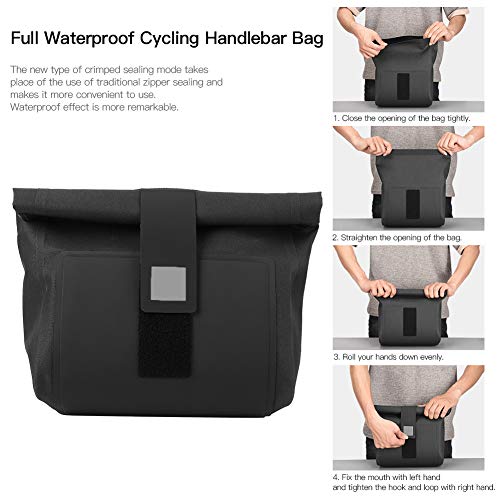 Sac de guidon de vélo étanche pochette avant pour VTT route