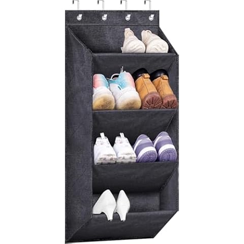 MISSLO Over Door Shoe Storage Organiser Cover