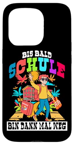 BIS BALD SCHULE BIN DANN MAL WEG Carcasa para iPhone 15 Pro BIS BALD SCHULE BIN DANN MAL WEG Carcasa para iPhone 15 Pro