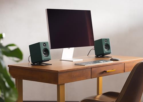 Image of Audioengine A2+ Desktop 24 Bit Limited Edition Wireless Bluetooth Desktop Speakers - 60W Computer Speakers for Music and Gaming Accessories