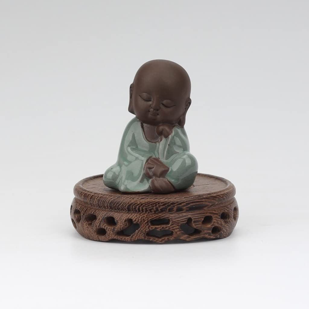 Base per Vaso di Fiori da Interno, espositore per Bonsai, Fatto a Mano, in Legno di wengé Ebano, Base Rotonda in Legno, sottobicchiere per tè, Base per Vaso di Argilla Viola p