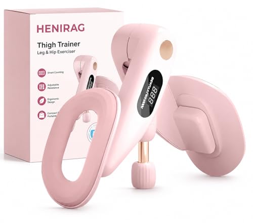 Image of Thigh Master 10-35KG Adjustable Pelvic Floor Muscle Trainer Portable Kegel Exercise Device Women Men Exercise Equipment for Gym Workout-Multi Color (Pink-Pelvic)