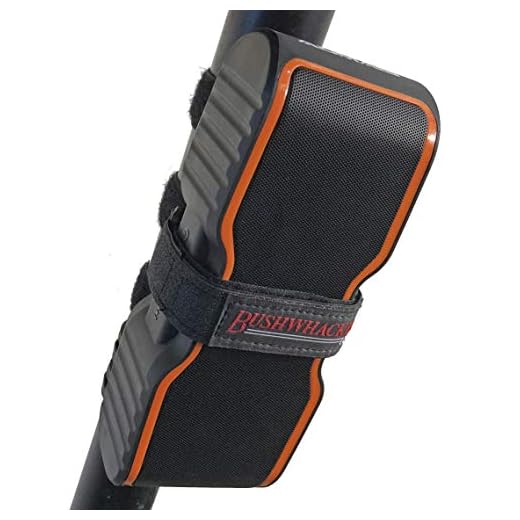 Bushwhacker UTV and Wakeboard Tower Speaker Mount - Fit Attaches to Roll Bar Adjustable Strap Fits Most Portable Speakers - Side by Side Bluetooth Wireless Holder for Cage Attachment Accessory Boat