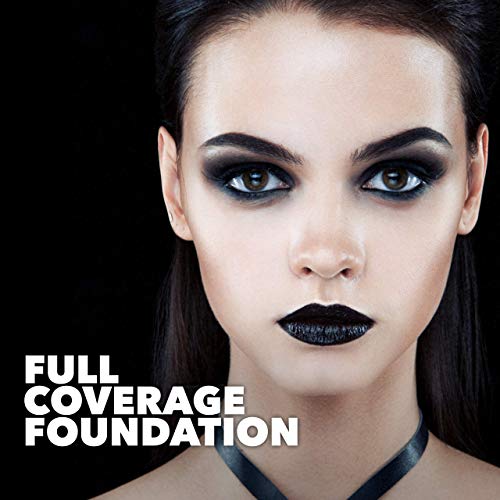 Manic Panic Dreamtone Flawless White Liquid Foundation - Full Coverage White Foundation And Color Corrector With Demi Matte Finish - Cosplay, Halloween Makeup, & Everyday Use (0.96Oz) #TOP3