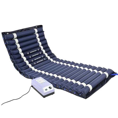 Colchón de aire de presión alterna, con bomba eléctrica para prevención de úlceras y tratamiento de úlceras, ideal para pacientes postrados en cama