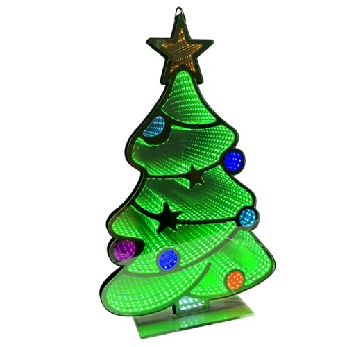 Lampe de Noël miroir infini USB pour sublimer un intérieur sombre