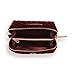 Charlotte Tilbury Mini Travel Makeup Bag of My Dreams - Quilted Velvet Skincare, Fragrance & Cosmetic Organizer with 2 Compartments & Zip Pocket - Iconic Night Crimson Toiletry Bag